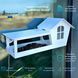 Годівничка для птахів на вікно House_for_birds "Будиночок білий" 1001 фото